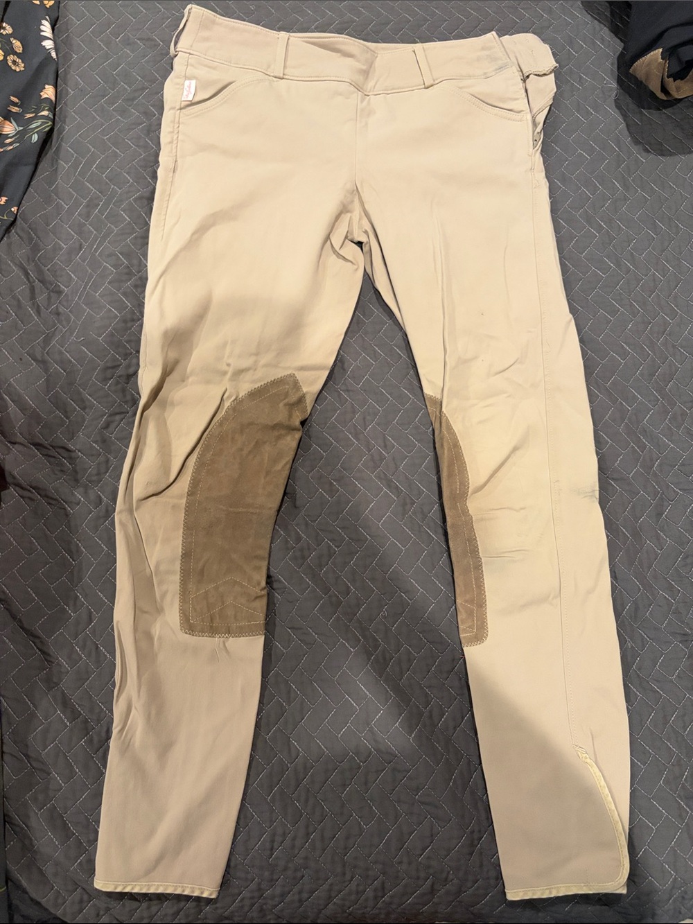 The Tailored Sportsman Women’s Breeches 1968 Sidezip Tan. 30R